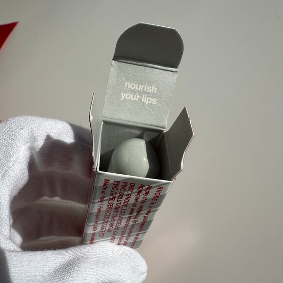 Rhode Peptide Lip Treatment Peppermint Glaze w/ Glazing Milk Holiday Gift Set BN - Picture 8 of 16